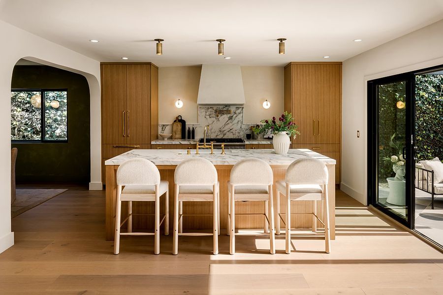 Kitchen in a single-family home